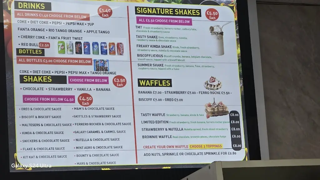 Menu_Tasty Bites Immingham_Immingham_image_1