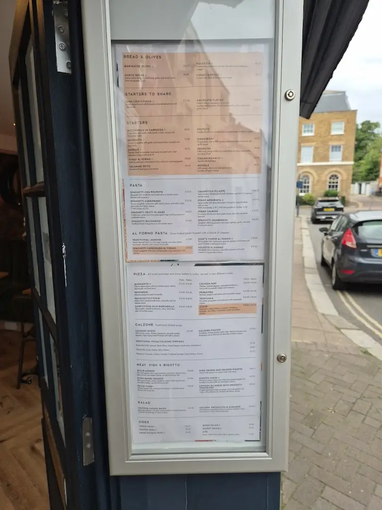 Menu_AZZUR italian restaurant_Hythe_image_1