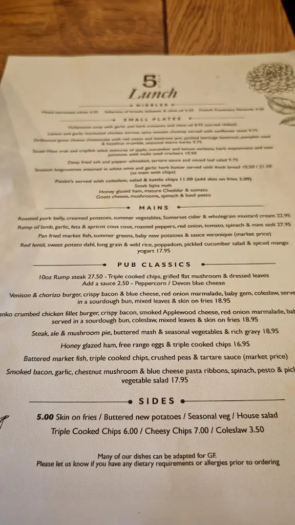 Menu_The Five Dials Inn_Ilminster_image_4