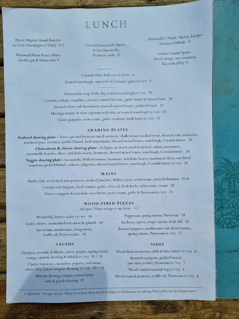 Menu_The Ruin Beach Café_Isles of Scilly_image_2