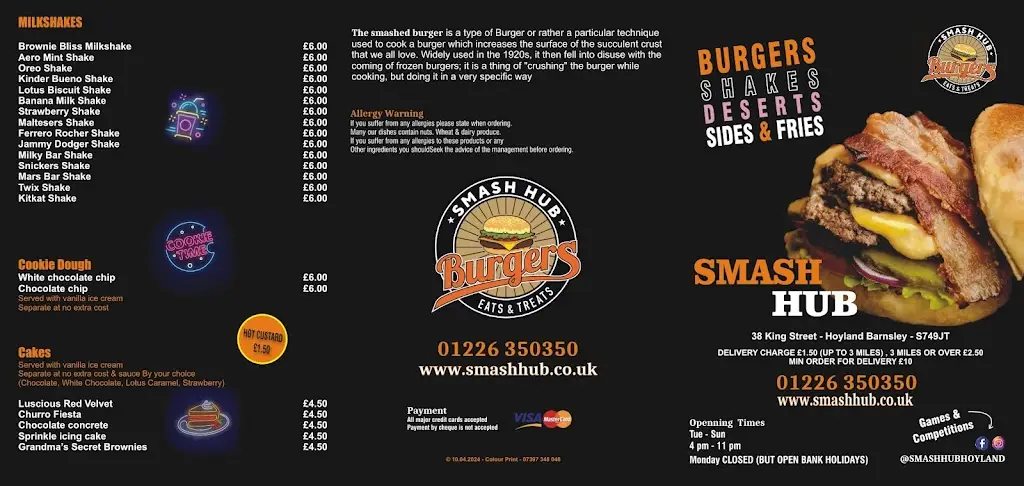 Menu_Smash Hub_Hoyland Nether_immagine_1