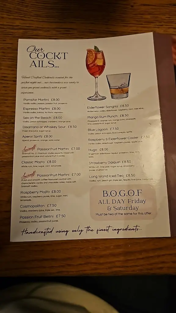 Menu_The Keys_Hoyland Nether_image_3