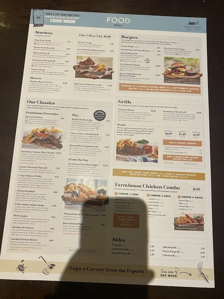 Menu_Dearne Valley Farm - Dining & Carvery_Hoyland Nether_image_1