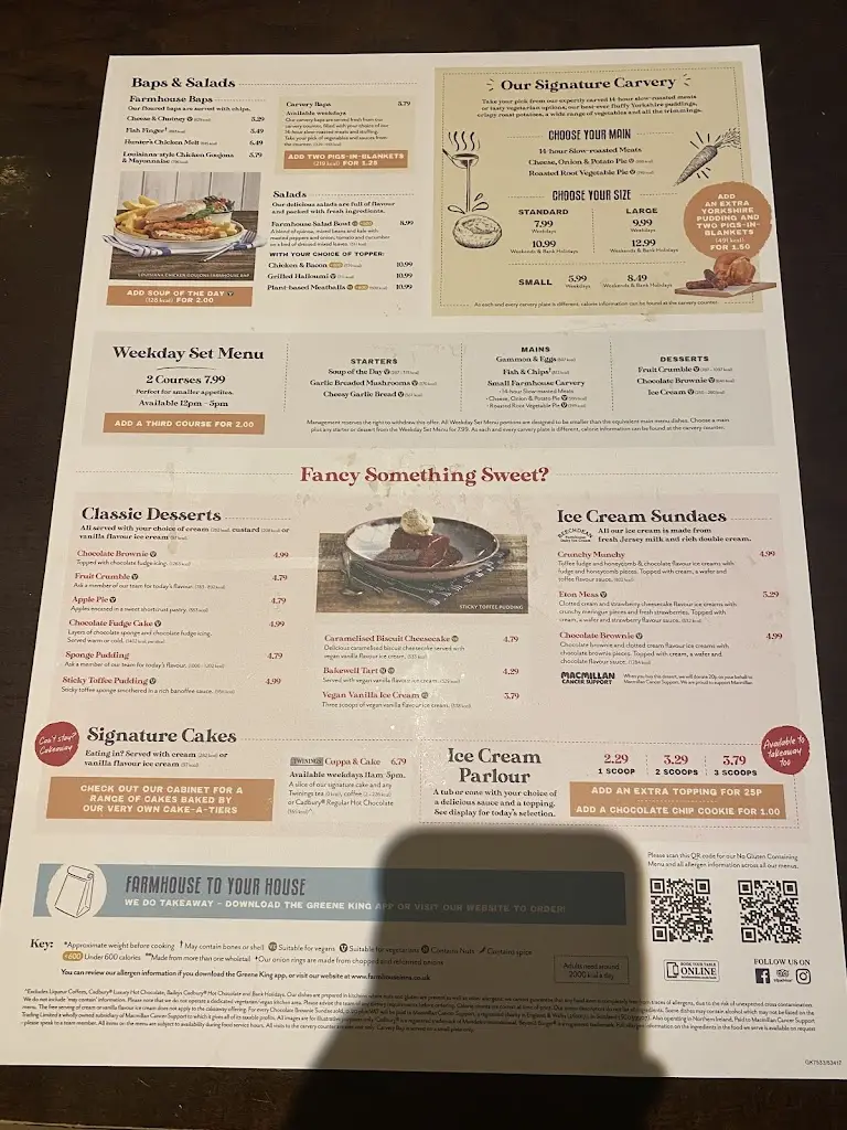 Menu_Dearne Valley Farm - Dining & Carvery_Hoyland Nether_image_2