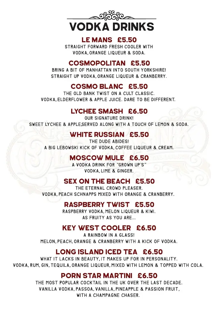 Menu_The Old Bank_Hoyland Nether_image_2