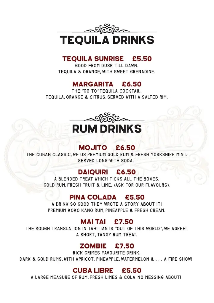 Menu_The Old Bank_Hoyland Nether_image_3