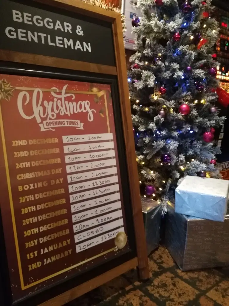 Menu_The Beggar & Gentleman_Hoyland Nether_image_1