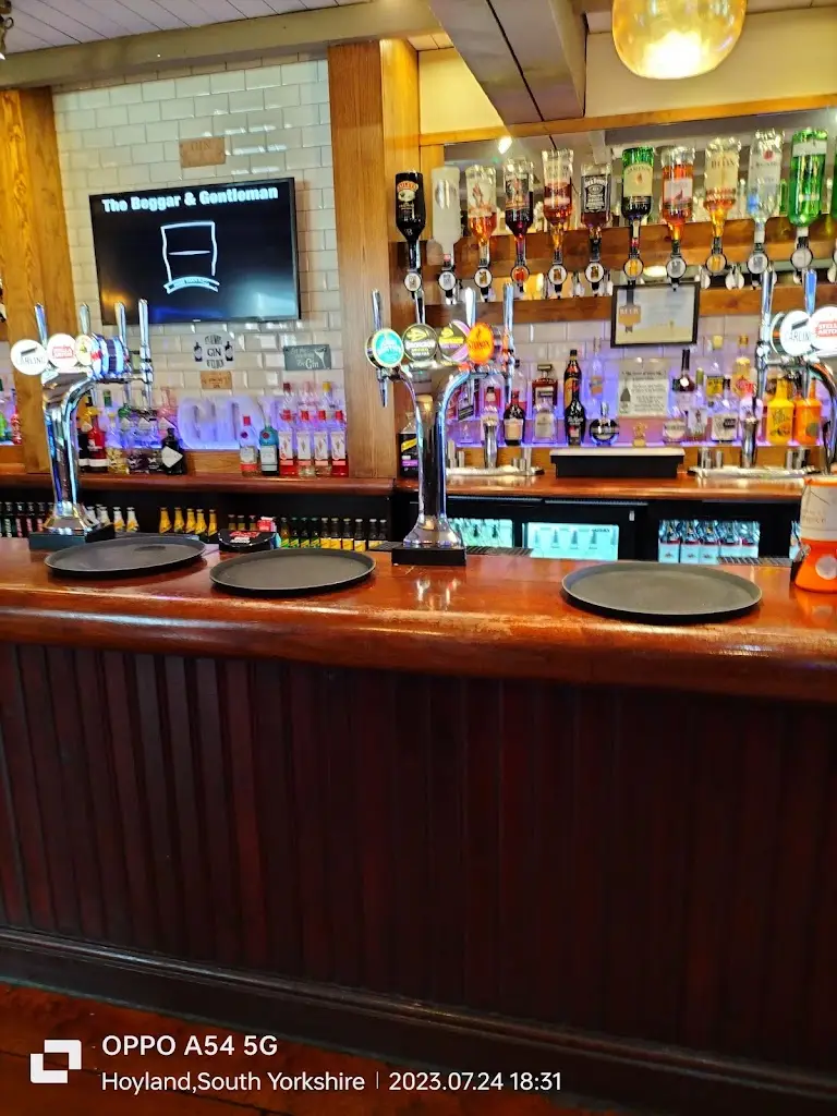 The Beggar & Gentleman restaurant in Hoyland Nether