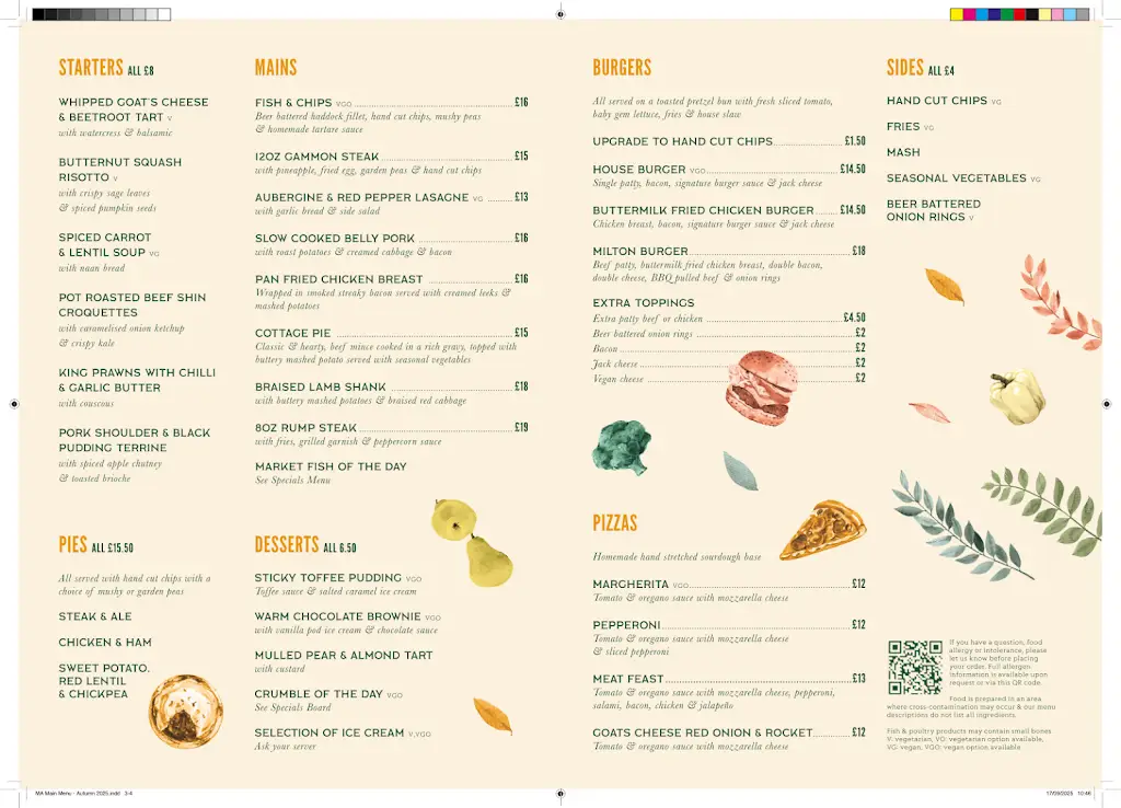 Menu_The Milton Arms_Hoyland Nether_image_1