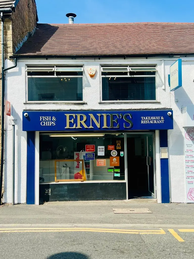 Ernie's Fish & Chips restaurant in Hoyland Nether