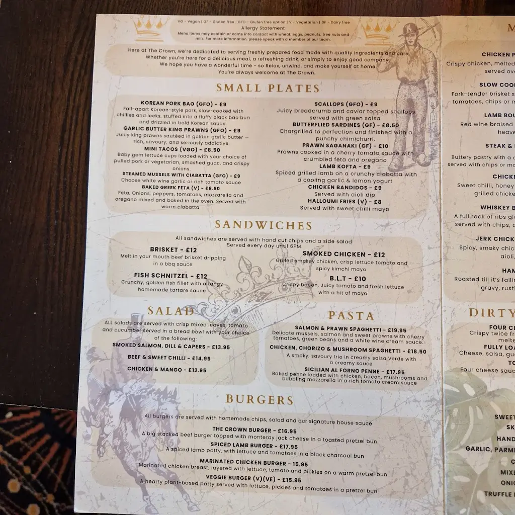 Menu_The Crown Inn Elsecar_Hoyland Nether_image_3