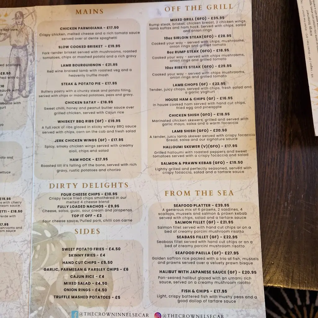 Menu_The Crown Inn Elsecar_Hoyland Nether_image_4