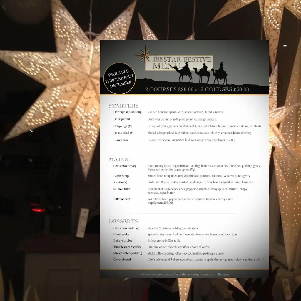 Menu_The Star Inn_Ingatestone_image_3