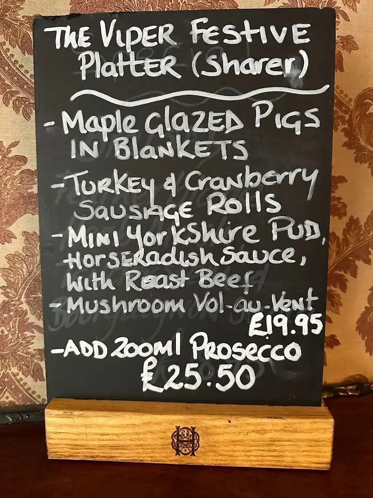 Menu_The Viper Mill Green_Ingatestone_image_3