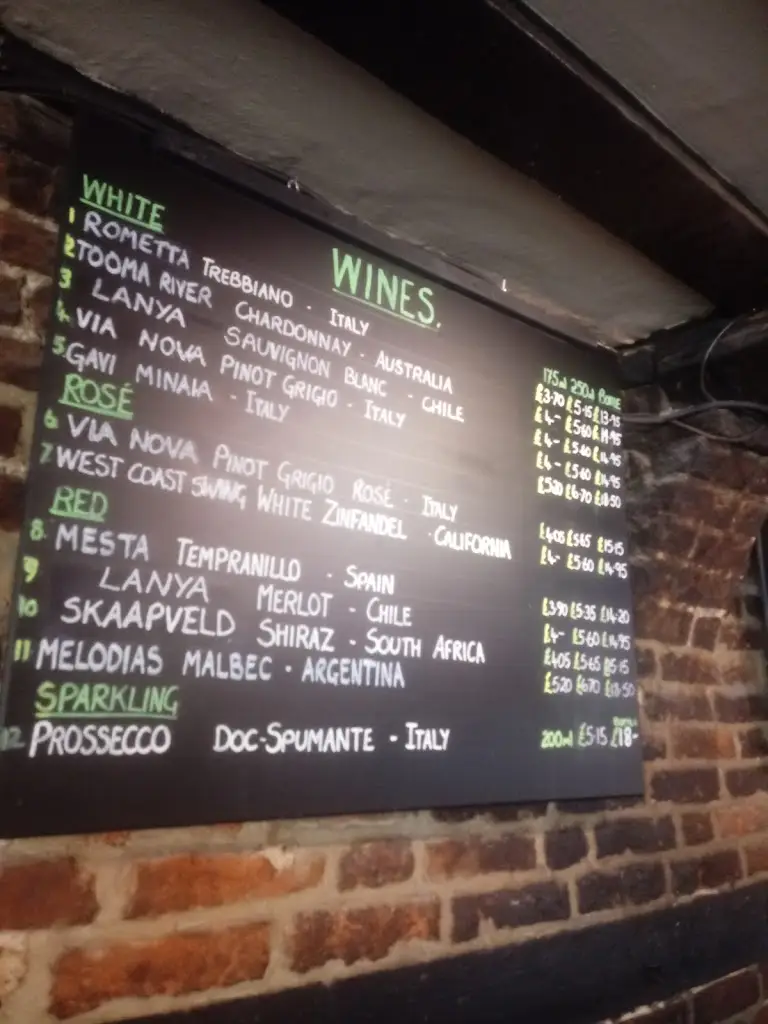 Menu_The Bell_Ingatestone_image_1