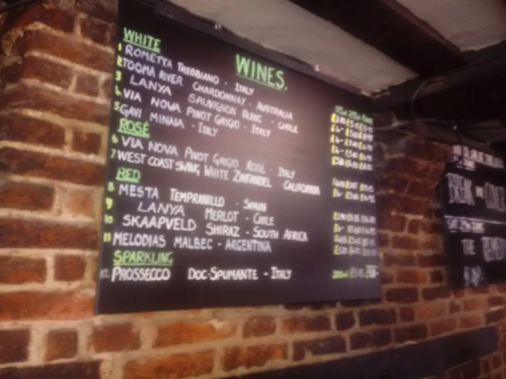 Menu_The Bell_Ingatestone_image_4