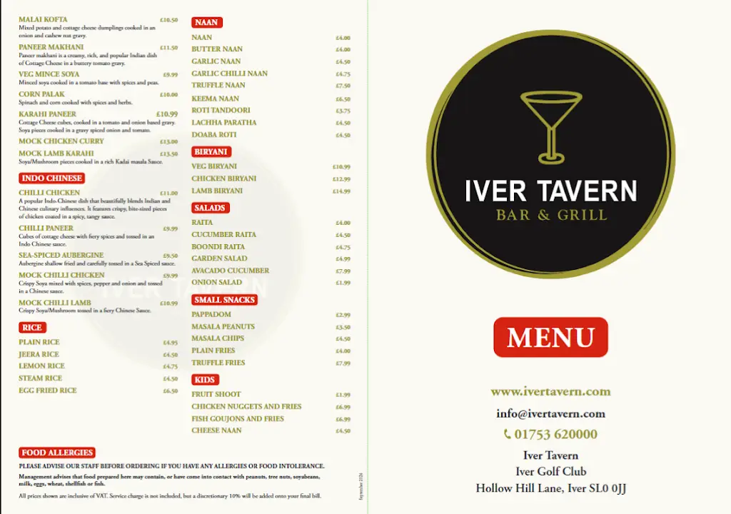 Menu_Iver Tavern Bar & Grill_Iver_image_4