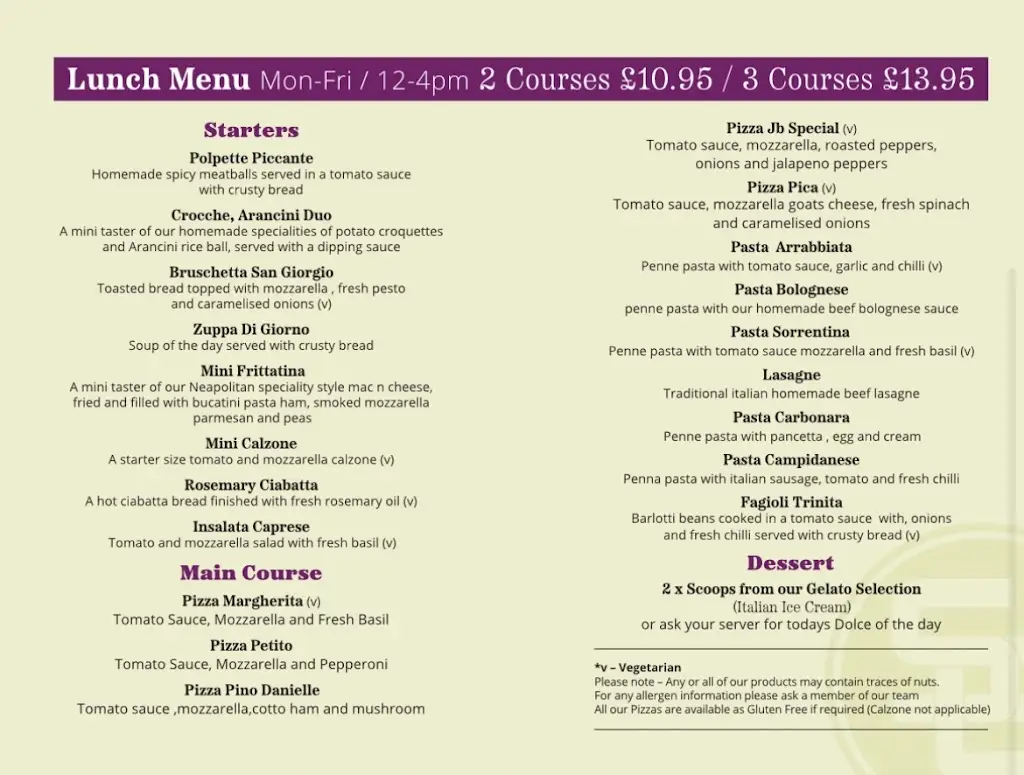 Menu_San Giorgio Pizzeria Abbots Langley_Abbots Langley_immagine_2