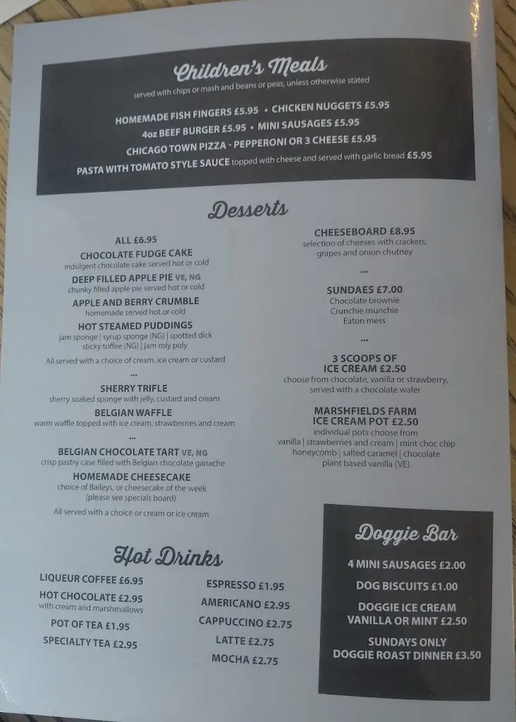 Menu_The Horseshoe_Kearsley_immagine_1