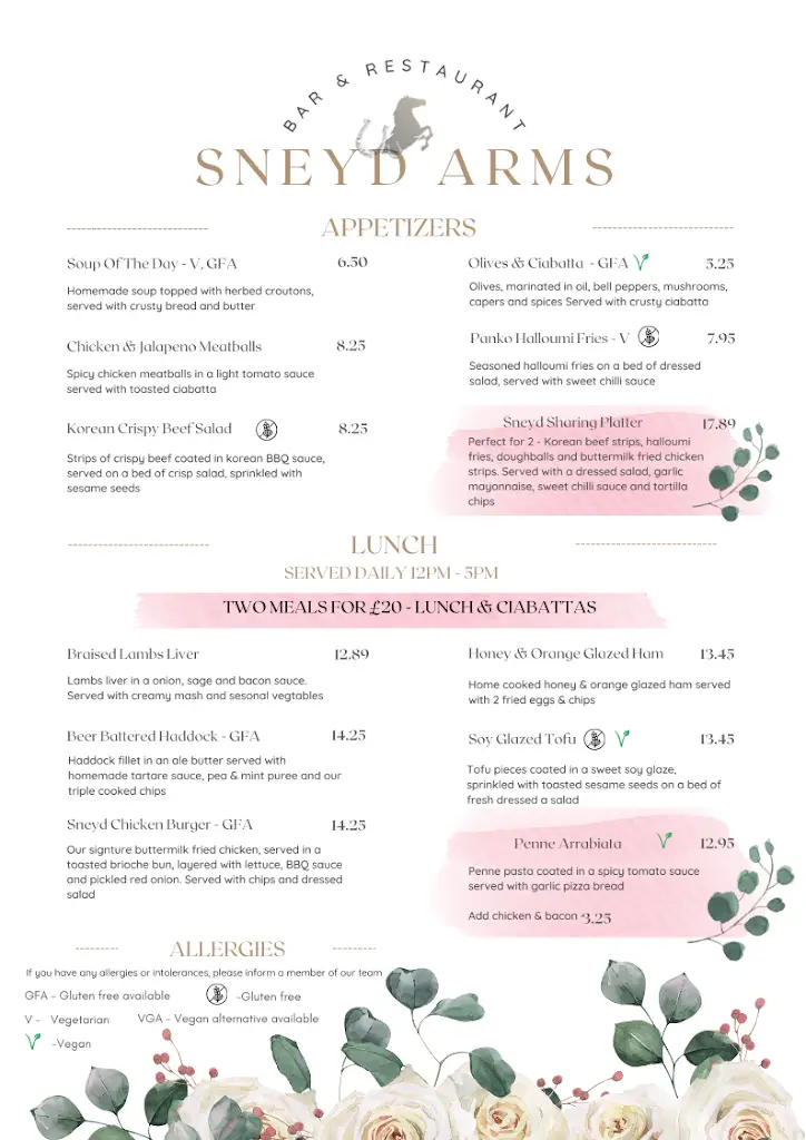 Menu_Sneyd Arms_Keele_image_4
