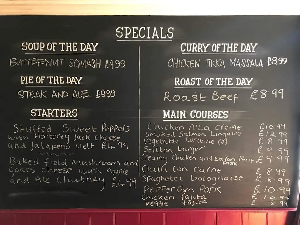 Menu_The Woolpack Iwade Public House and Restaurant_Iwade_image_1