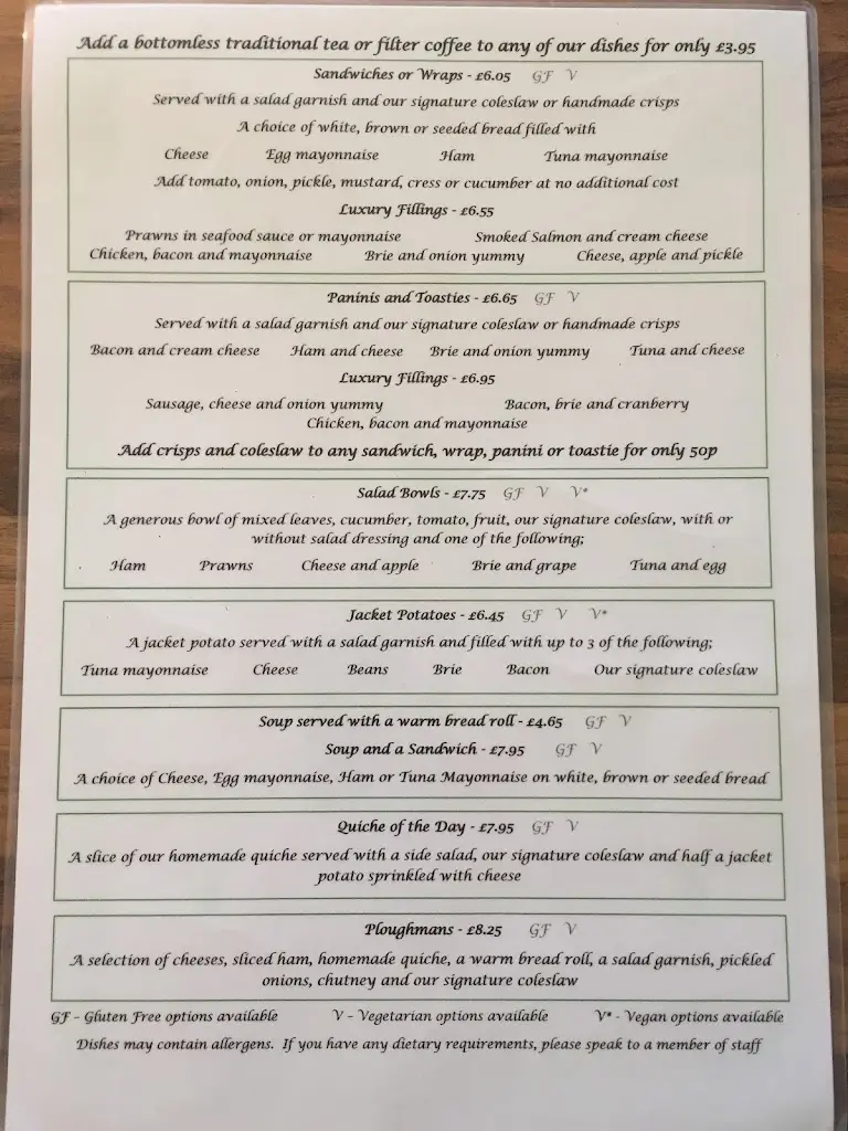 Menu_Lilly's Tea Room Ltd_Keelby_image_2