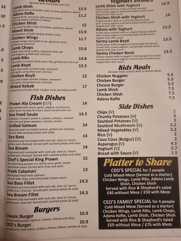 Menu_Ceo's Kitchen_Kedington_immagine_1