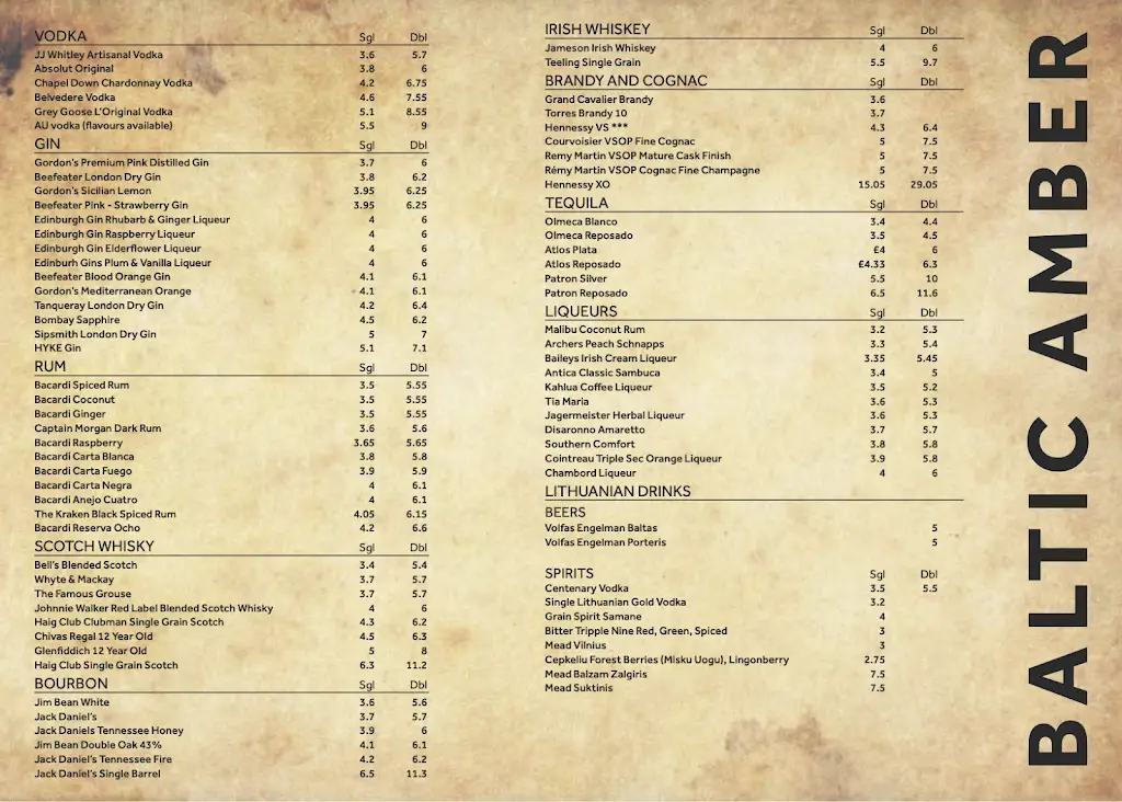 Menu_Baltic Amber Restaurant & Bar_Kedington_image_1