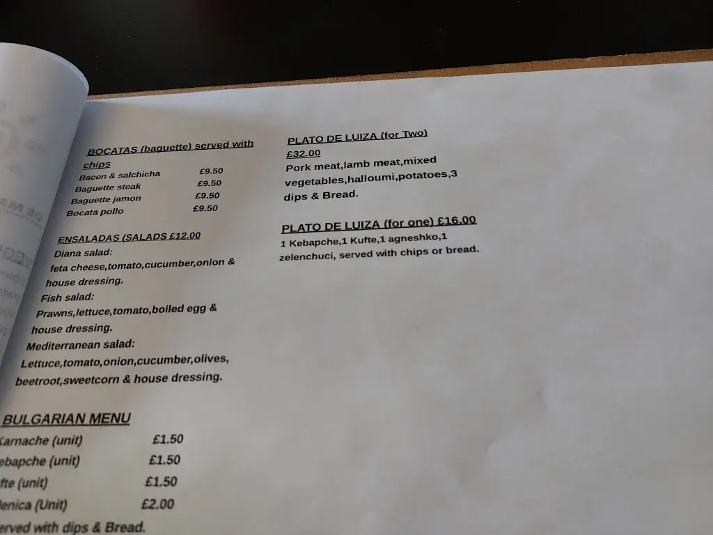 Menu_De Maravilla Tapas_Kedington_image_1