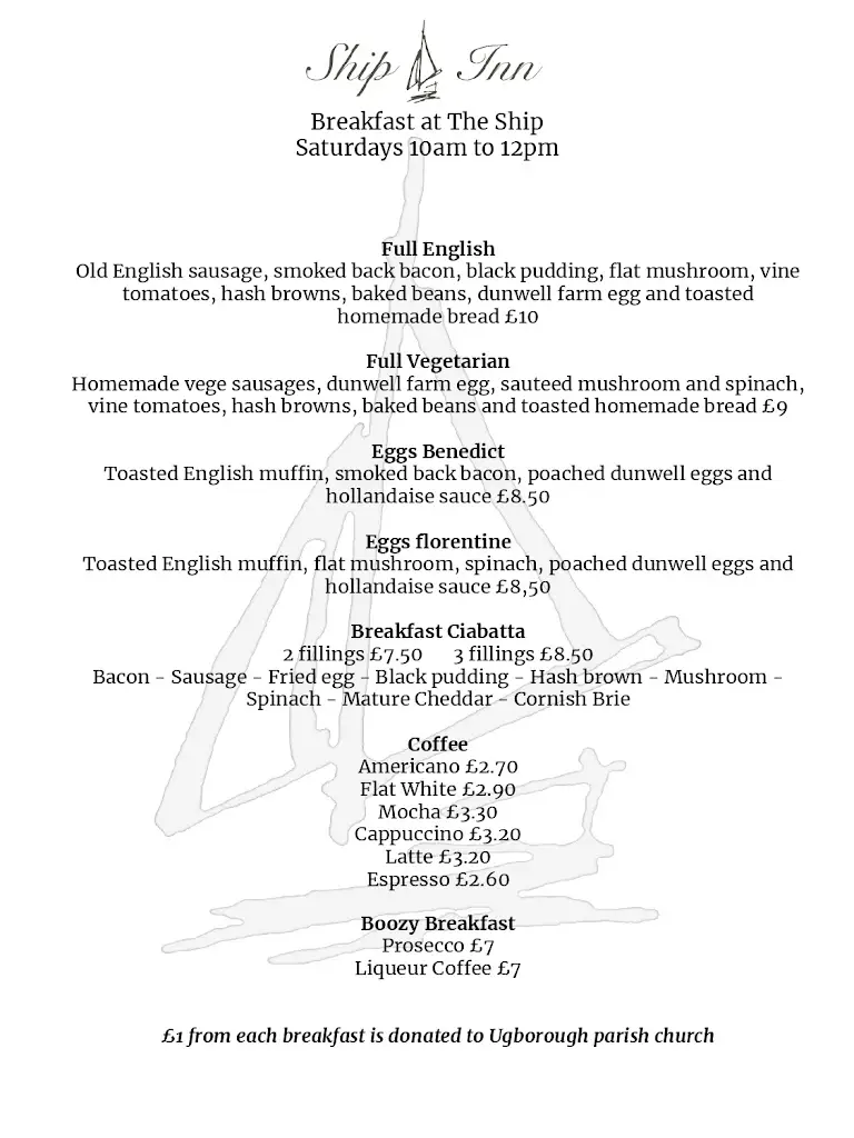 Menu_The Ship Inn_Ivybridge_image_1