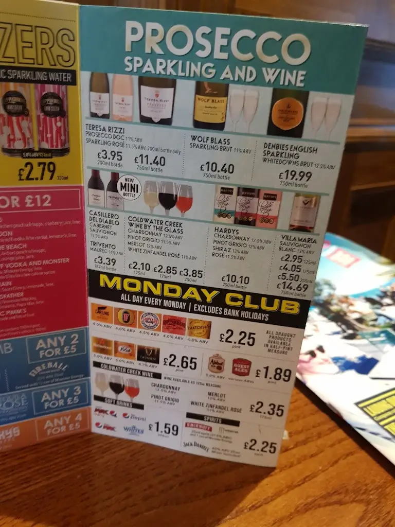 Menu_The Barker's Brewery - JD Wetherspoon_Huyton_image_1