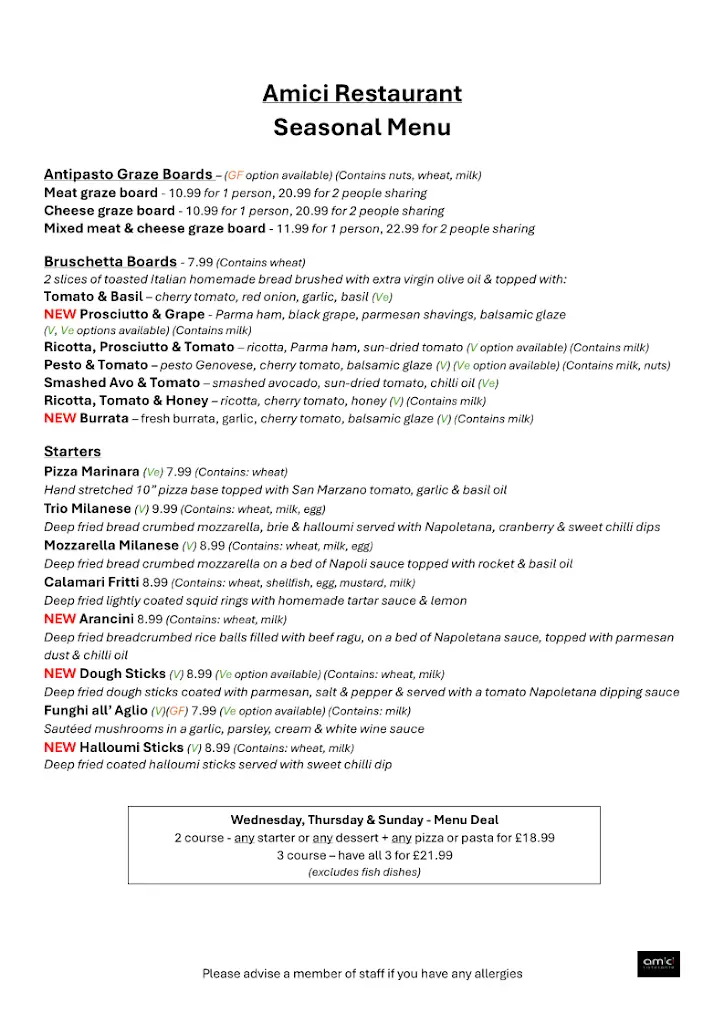 Menu_Amici Ristorante, Keighley_Keighley_image_2