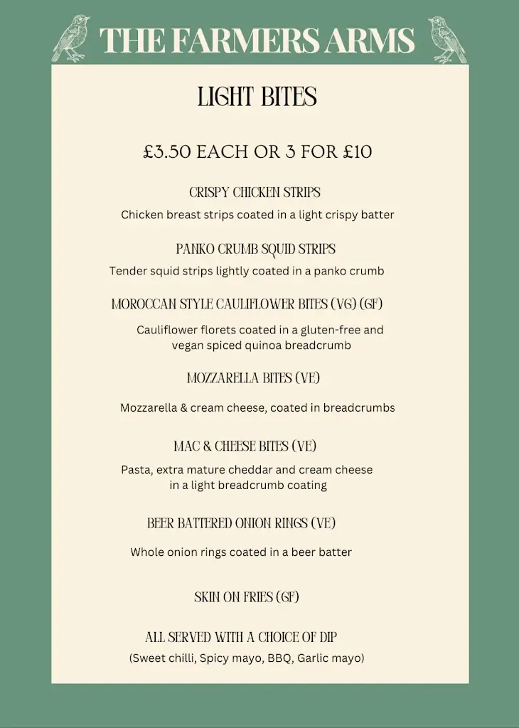 Menu_The Farmers Arms_Kelsall_image_2