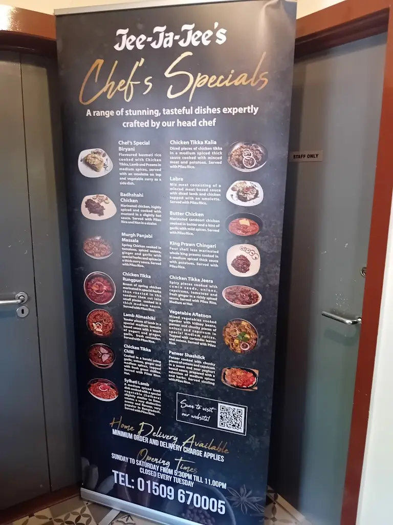 Menu_Jee Ja Jee's_Kegworth_immagine_3