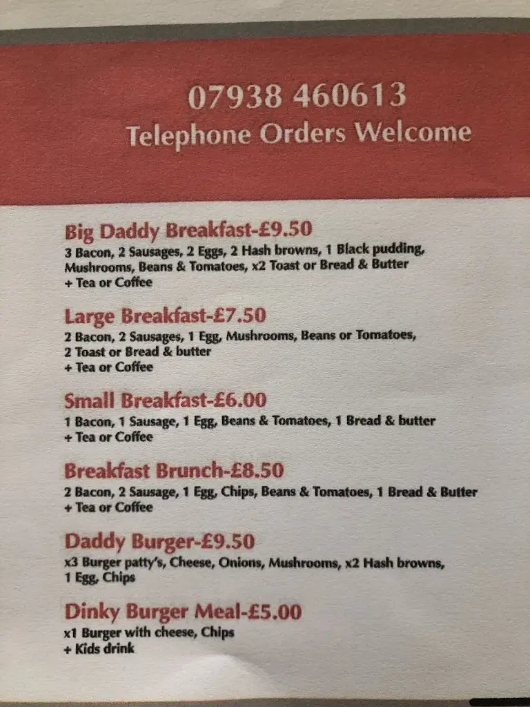 Menu_The Roadside Cafe Kegworth_Kegworth_image_4