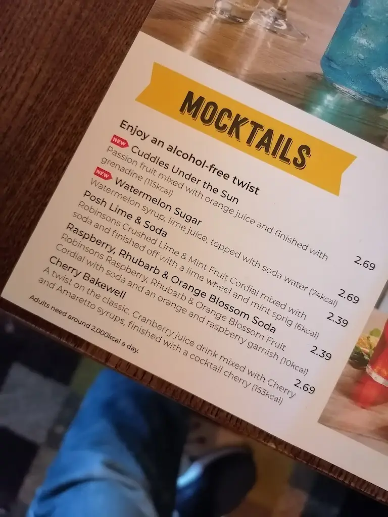 Menu_Bedford South (a421) Brewers Fayre_Kempston Hardwick_image_1