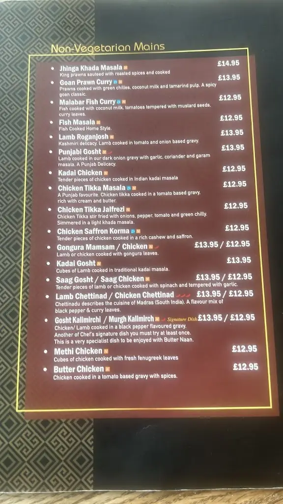 Menu_Cinnamon Lounge - Indian Restaurant Isleworth_Isleworth_image_2