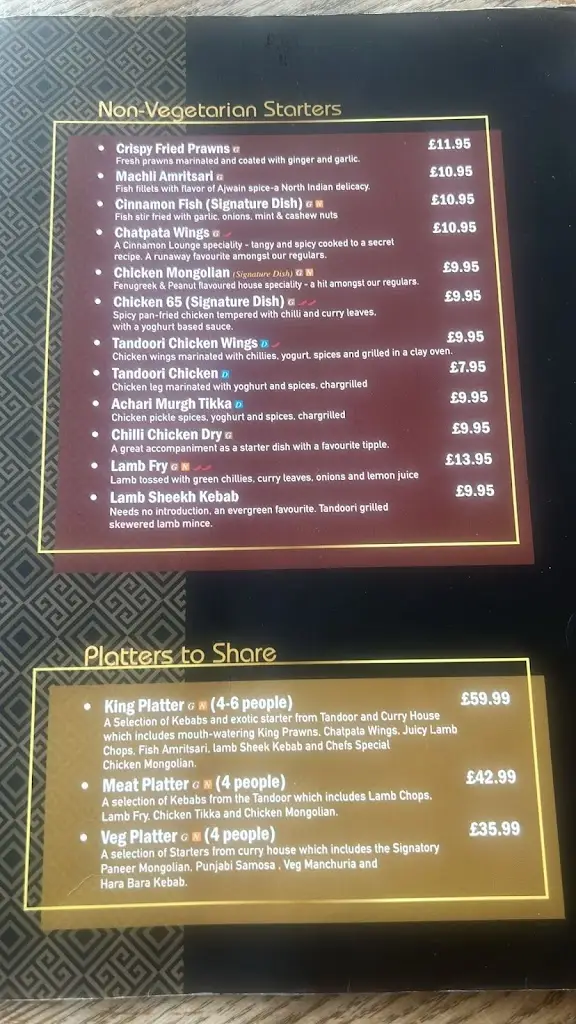 Menu_Cinnamon Lounge - Indian Restaurant Isleworth_Isleworth_image_3