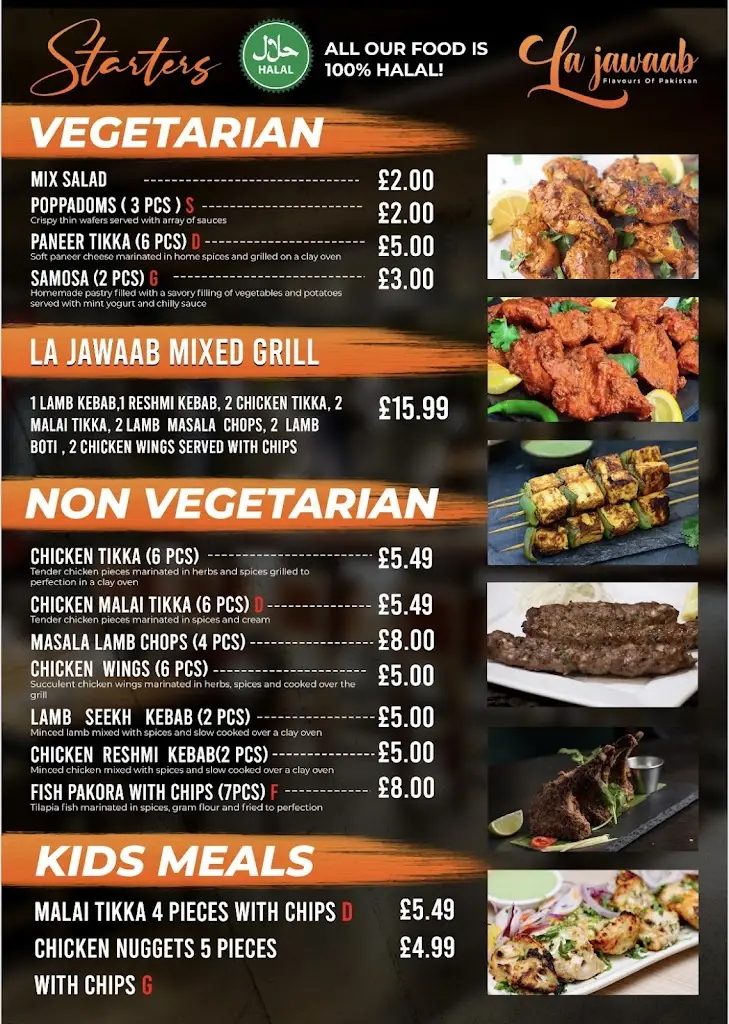 Menu_Lajawaab London_Isleworth_image_1