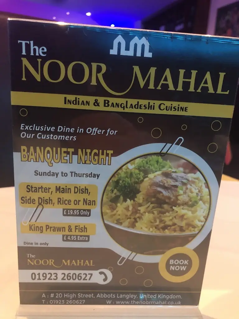 Steve Pratten_The Noor Mahal Restaurant_Abbots Langley_review