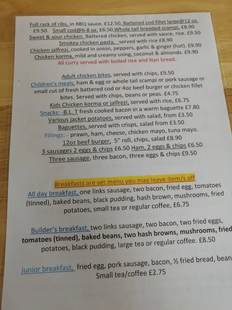 Menu_Vincent's Restaurant_Ingoldmells_image_3