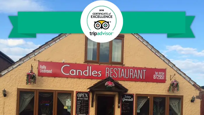 Candles Restaurant_Ingoldmells_slider_image_1