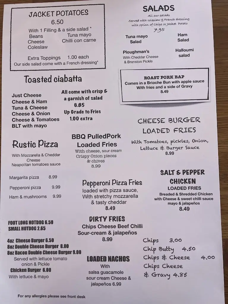 Menu_Beach Walk Diner_Ingoldmells_image_2