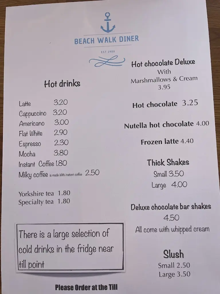 Menu_Beach Walk Diner_Ingoldmells_image_3