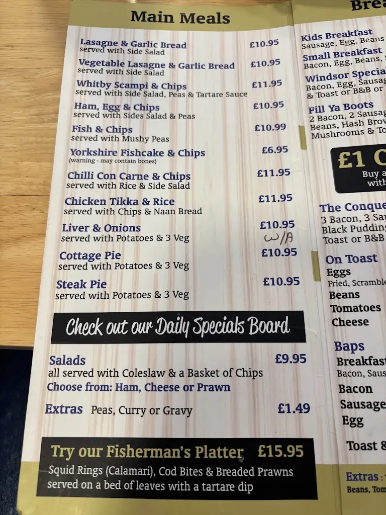 Menu_Windsor Café_Ingoldmells_image_3