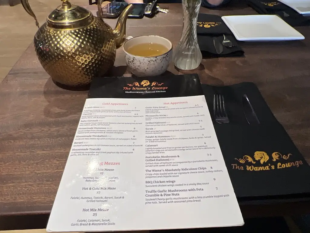 Menu_The Wama's Lounge_Kettering_image_1