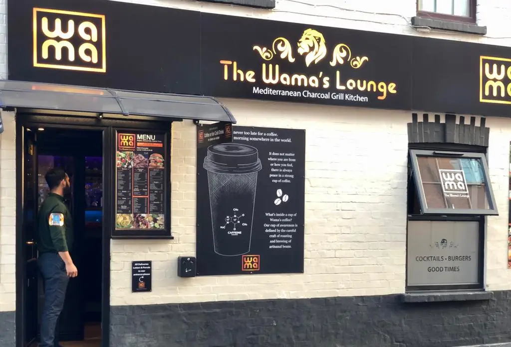 The Wama's Lounge ristorante a Kettering