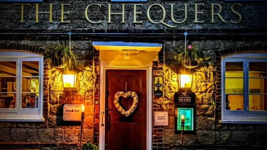 Chequers Inn restaurant in Kemsing