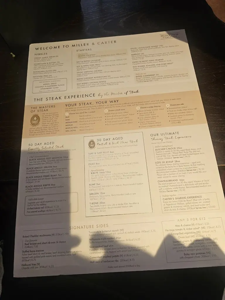 Menu_Miller & Carter Sevenoaks_Kemsing_image_2