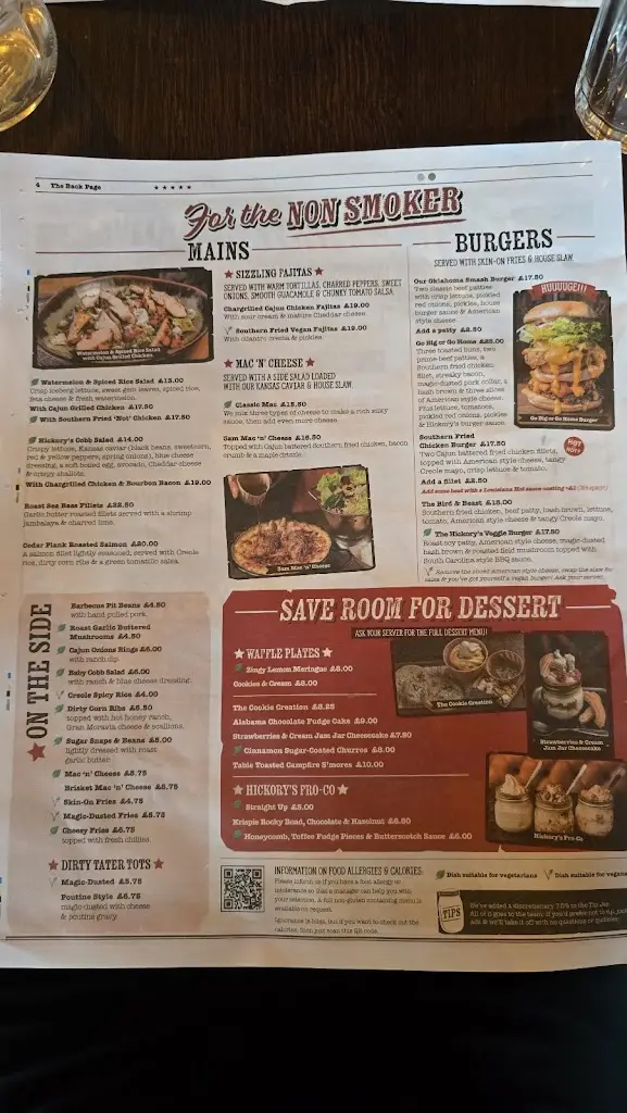 Menu_Hickory's - Burton Green_Balsall Common_image_2